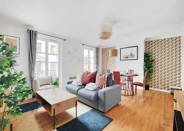Charming Apartment -1Br-4P- Arc De Triomphe